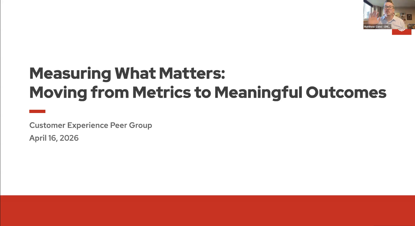 1. Full Event Recording: Measuring What Matters: Moving from Metrics to Meaningful Outcomes thumbnail